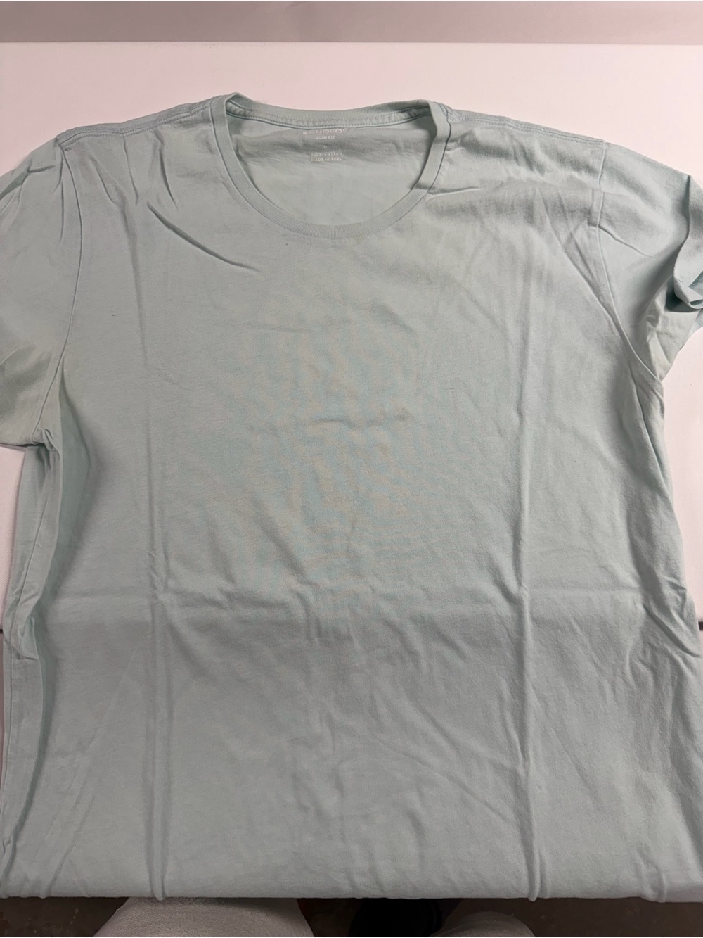 Bonobos Slim Fit Seafoam Green Crewneck Tee